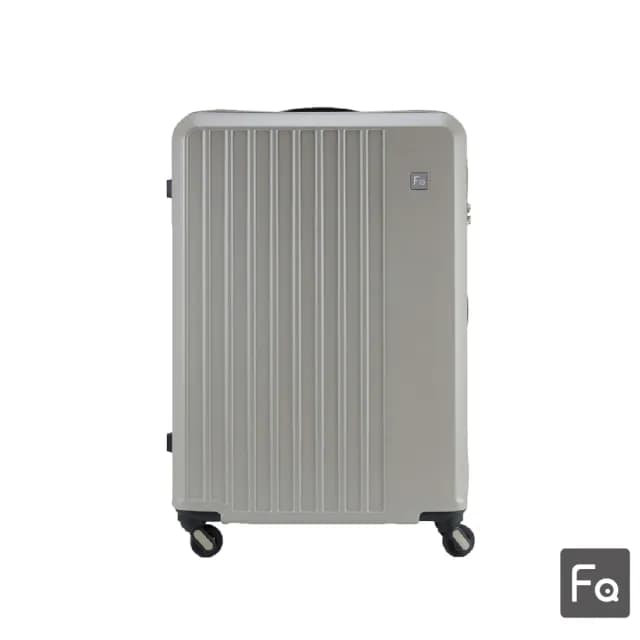 【FREQUENTER】28吋 輕量靜音前開式拉鍊箱(行李箱 旅行箱)