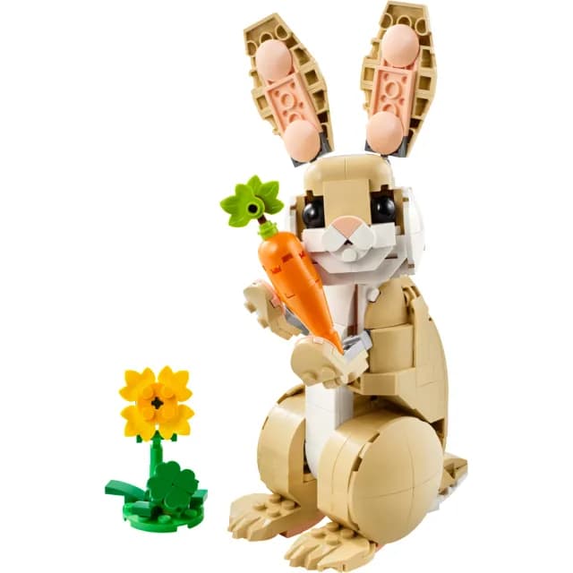 【LEGO 樂高】創意百變系列3合1 31162 可愛兔子(DIY積木 動物玩具 兒童玩具 禮物)