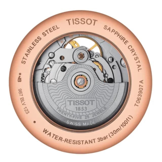 【TISSOT 天梭 官方授權】T-CLASSIC系列 復古鏤空機械腕錶 七夕 情人節 禮物 送禮 推薦(T0639073603800)