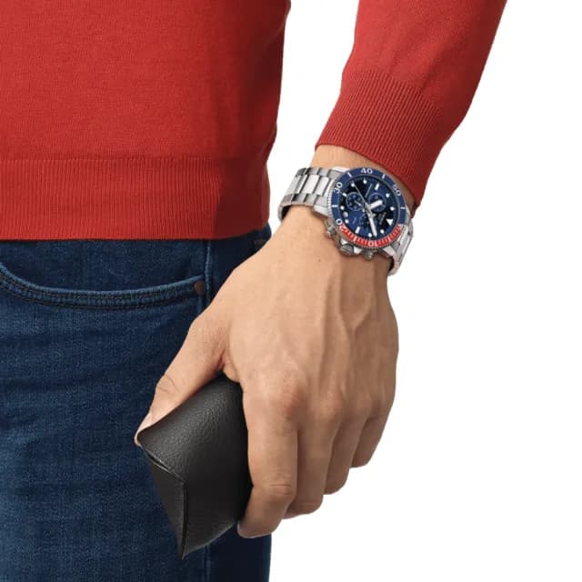【TISSOT 天梭 官方授權】SEASTAR1000海星系列 潛水計時腕錶 七夕 情人節 禮物 送禮 推薦(T1204171104103)