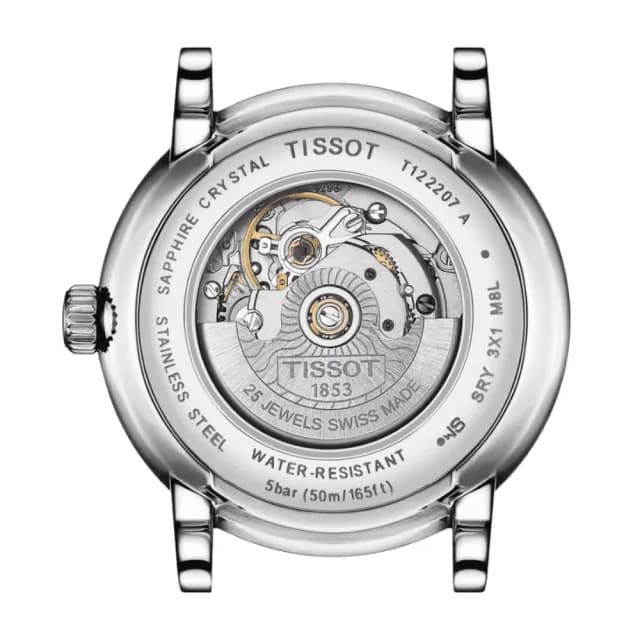 【TISSOT 天梭 官方授權】CARSON系列 機械腕錶 畢業禮物 送禮 推薦(T1222071105100)