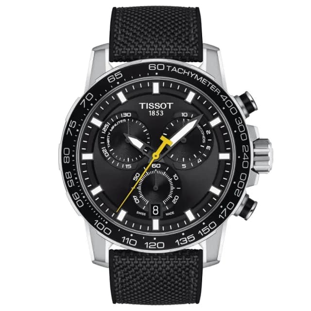 【TISSOT 天梭 官方授權】SUPERSPORT CHRONO 三眼計時腕錶 畢業禮物 送禮 推薦(T1256171705102)