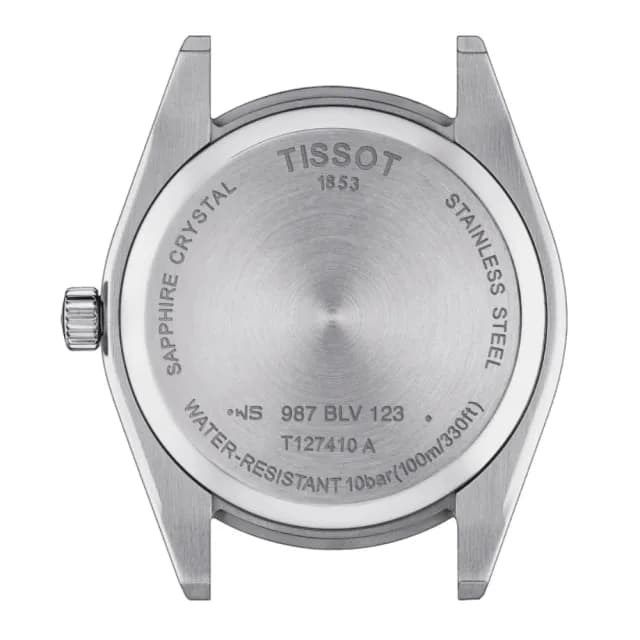 【TISSOT 天梭 官方授權】GENTLEMAN系列 正裝石英腕錶 畢業禮物 送禮 推薦(T1274101105100)