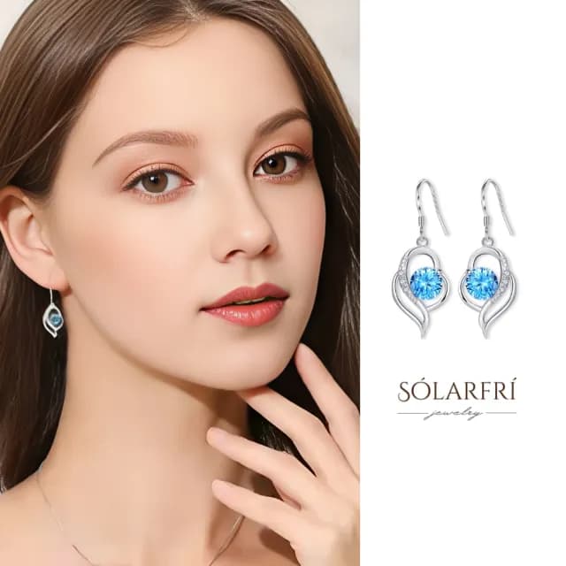 【SOLARFRi】銀針耳環｜閃耀輕奢小眾款親膚低敏 附品牌禮盒包裝(閨蜜情人女友母親老婆禮物)