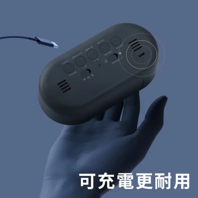 【裝飾小屋】北歐風橢圓智能LED小夜燈鬧鐘(18首鈴聲 貪睡鐘 床頭燈 學生 電子鐘 大數字時鐘 生日禮物)