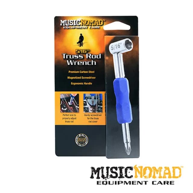 【Music Nomad】琴頸調整工具 鐵了心板手 Truss Rod Wrench 3種規格(原廠公司貨 商品保固有保障)