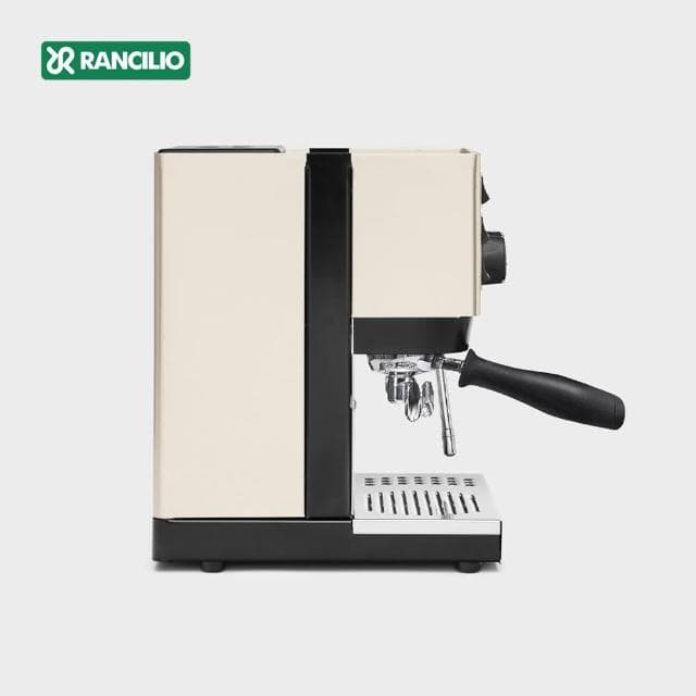 【Rancilio 藍奇里奧】Silvia 單鍋爐單孔 家用半自動義式咖啡機(時尚白)