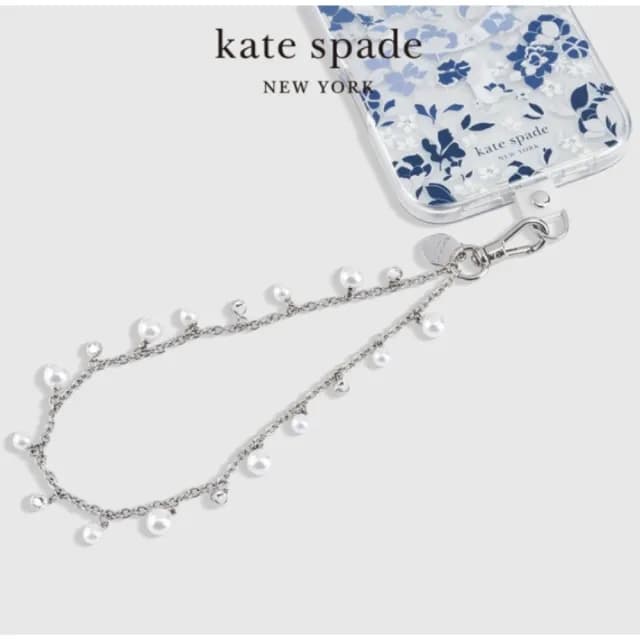 【KATE SPADE】手機掛鍊 絕色佳麗(精品時尚 手鍊)