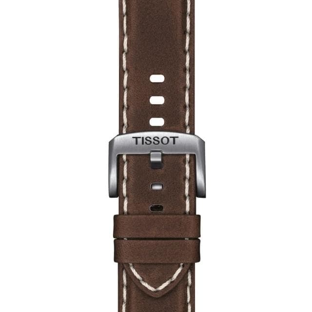 【TISSOT 天梭 官方授權】SUPERSPORT CHRONO 三眼計時腕錶 母親節 禮物 推薦(T1256171605101)