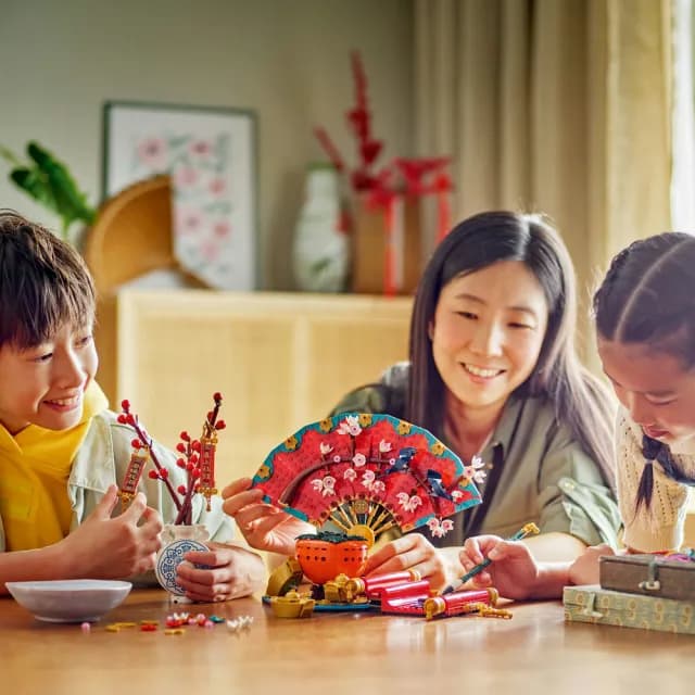 【LEGO 樂高】節慶系列 80117 五福迎春(新年賀禮 蛇年禮物 送禮)