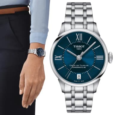 【TISSOT 天梭 官方授權】TOURELLES 杜魯爾系列 機械腕錶 畢業禮物 送禮 推薦(T0992071104800)