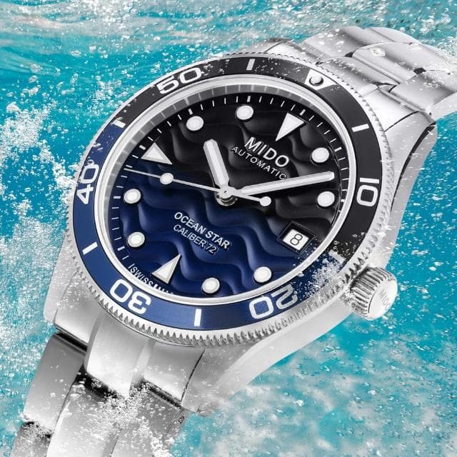 【MIDO 美度】M026.907.11.041.00 陳漢典 廣告配戴款 OCEAN STAR 39 海洋之星潛水機械錶(M0269071104100)