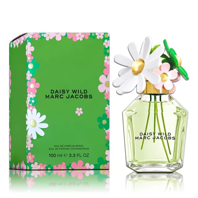 【MARC JACOBS 馬克賈伯】DAISY WILD 綠野之露淡香精 100ML(專櫃公司貨)