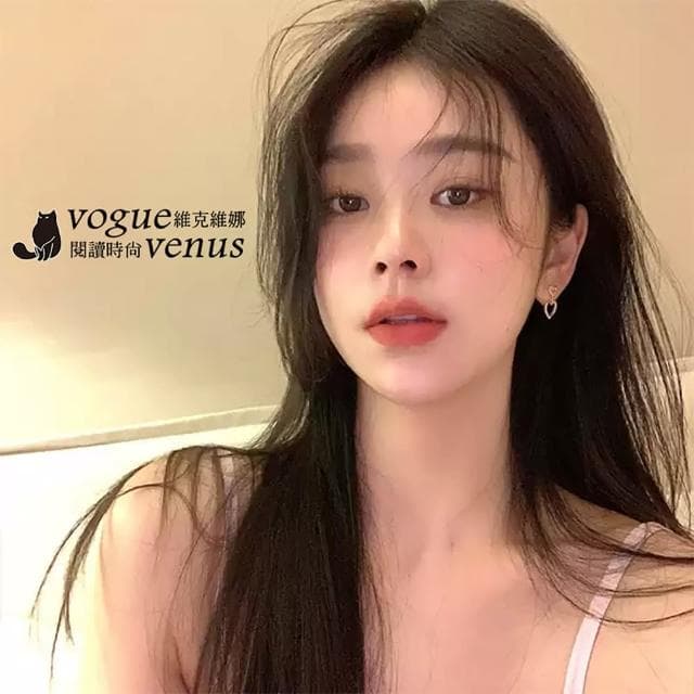 【維克維娜】水鑽大小雙愛心垂墜925純銀耳環