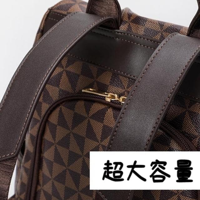 【MoonDy】母親節禮物 防盜後背包 菱格後背包 旅行後背包 大學後背包 防水背包 可愛後背包 名牌後背包 女用