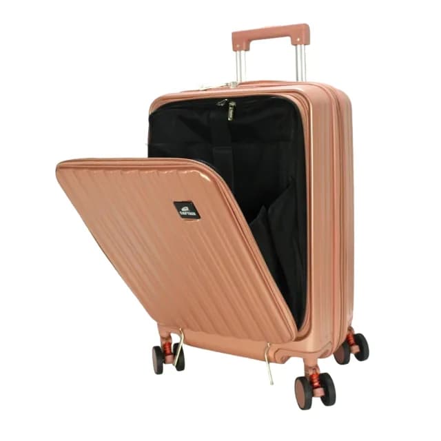 【Captain】里昂 20吋 前開海關鎖避震輪行李箱(側開 前開 多色可選 海關鎖 避震輪)