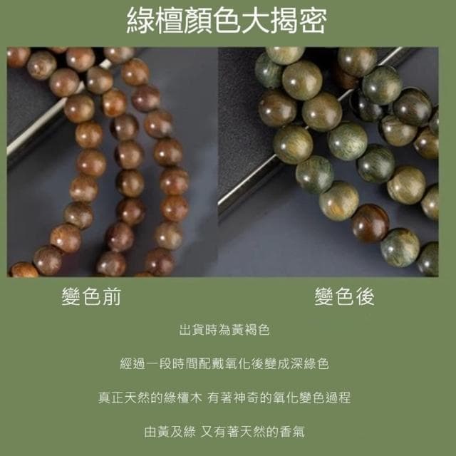 【Penny珮妮】綠檀可開香囊木質項鍊佛珠毛衣鍊(母親節 交換禮物  生日禮 情人節 尾牙 新年 結婚)