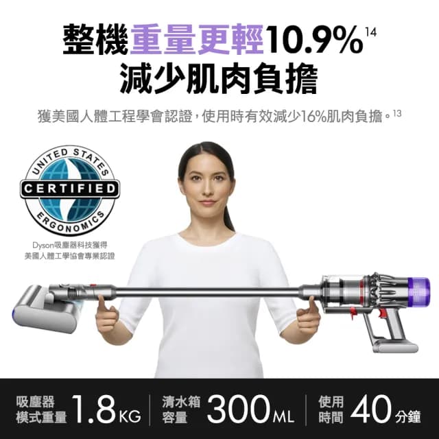 【dyson 戴森】HD16 智慧溫控吹風機(綠松石) + SV52 輕量無線洗地吸塵器(銀灰)(超值組)