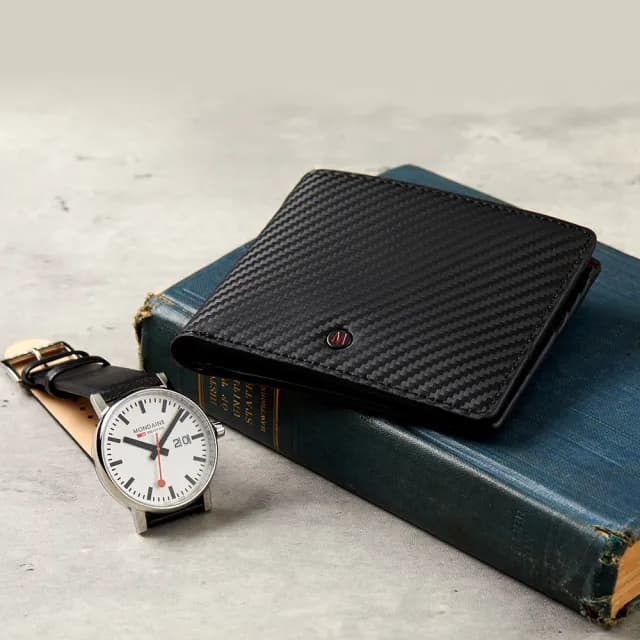 【MONDAINE 瑞士國鐵】RFID防盜刷8卡零錢包短夾(多色可選)