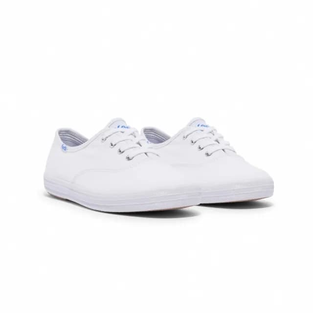 【Keds】CHAMPION 品牌經典帆布鞋小白鞋(9191W110002 WF34000)