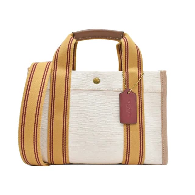 【COACH】帆布C LOGO手袋 提袋