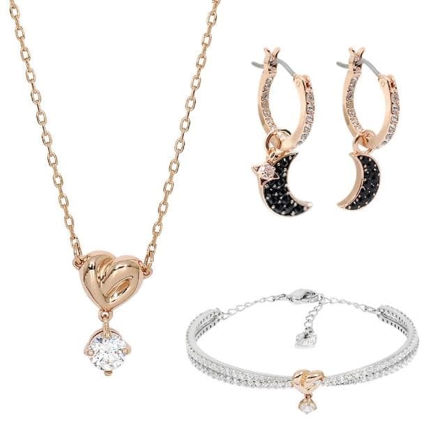 【SWAROVSKI 施華洛世奇】母親節送禮 璀璨水晶飾品(多款選)