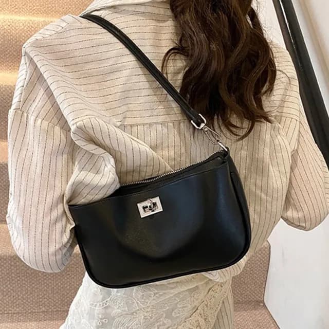 【LEEHER】軟皮包包/白色包包/百搭女包/包包/單肩包/斜背包/質感包包/生日禮物/小方包/休閒側背