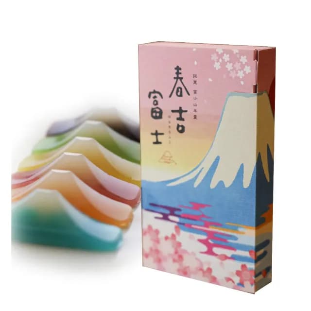 【春吉富士】富士山羊羹 30gx6入/盒(日本原裝 六種口味 羊羹 點心 送禮 靜岡縣 小豆 青柚子 中秋節)