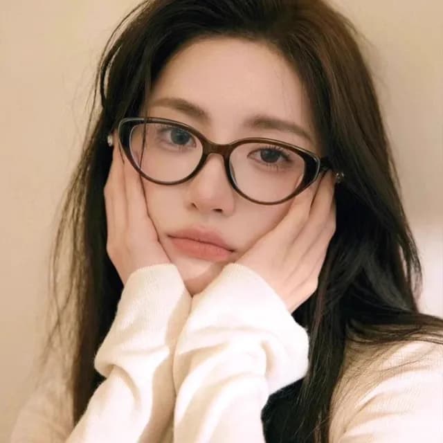 【MoonDy】情人節禮物 眼鏡女 素顏眼鏡 黑框眼鏡 復古眼鏡 學生眼鏡  網紅眼鏡 無度數眼鏡 鏡框 眼鏡架 多