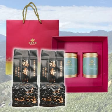 【順韻茶葉】福壽梨山極品禮盒75g*2罐(送禮就要送到心坎裡)