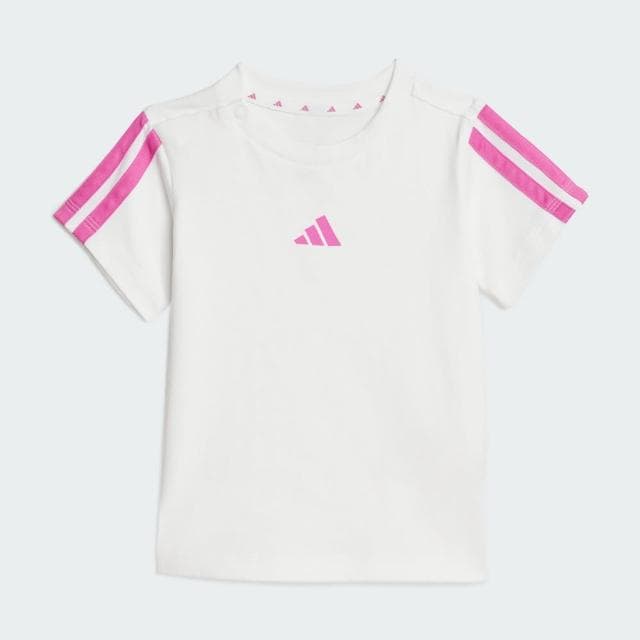 【adidas 愛迪達】ESSENTIALS 運動套裝   嬰幼童裝 JD6480
