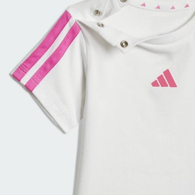 【adidas 愛迪達】ESSENTIALS 運動套裝   嬰幼童裝 JD6480