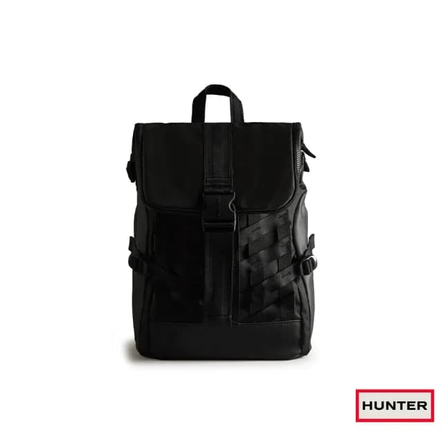 【HUNTER】Explorer防水機能後背包 88父親節禮物 男包(黑色)