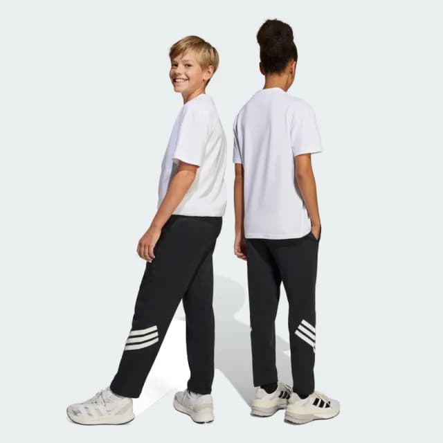 【adidas 愛迪達】3-STRIPES 運動長褲 童裝 JJ4808