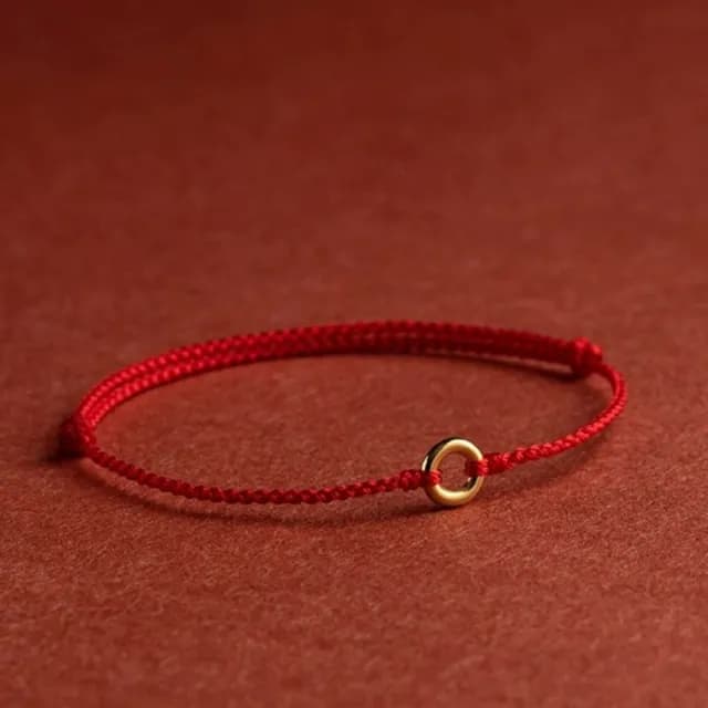【Penny珮妮】黃金999迷你平安扣手繩手鍊3色可選(母親節 情人節 交換禮物  生日禮 情人節 尾牙 新年 結婚)