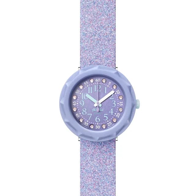 【Flik Flak】兒童手錶 LILAXUS /兒童禮物/安全防水/瑞士製造 FCSP102(36.7mm)