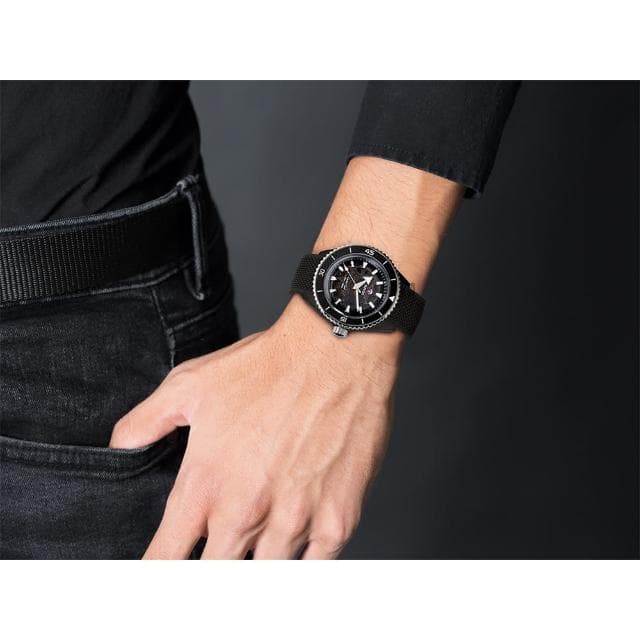 【Rado 雷達表 官方授權】庫克船長高科技陶瓷鏤空機械錶-43mm R03推薦 送禮 禮物 推薦(R32127156)