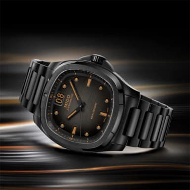 【MIDO 美度】官方授權 Multifort 先鋒系列TV大日期窗機械錶-40mm(M0495263308100)