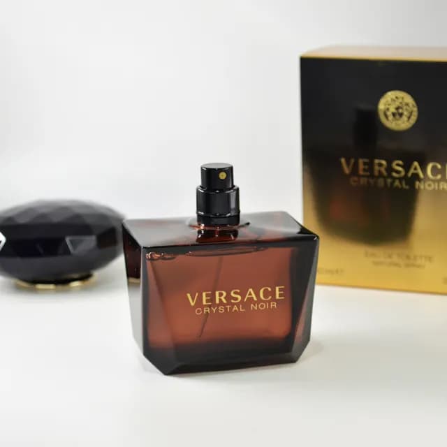 【VERSACE 凡賽斯】星夜水晶女性淡香水 90ml(Crystal Noir平行輸入)