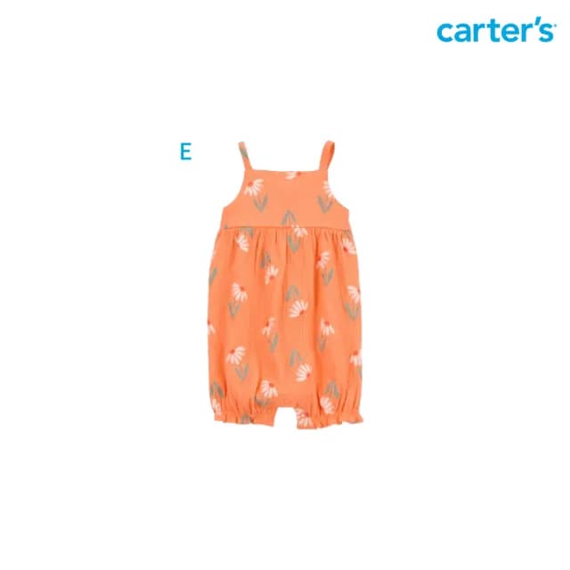 【Carter’s官方授權】精選嬰兒可愛短袖連身裝－多款任選(原廠公司貨 童裝 連身衣)