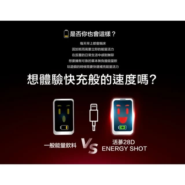 【正官庄】活蔘28D ENERGY SHOT 5盒組-50mlx10瓶(3倍牛磺酸/專利瓜拿納發酵液)