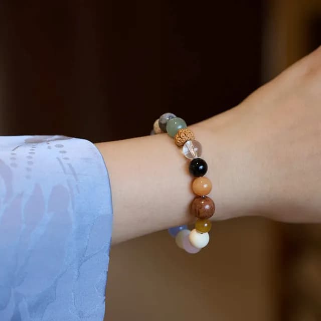 【Paiya 派亞】杭州徑山十八籽菩提手串18子塘心菩提多寶手串佛珠學生盤玩手鏈女(送禮好物/交換禮物)