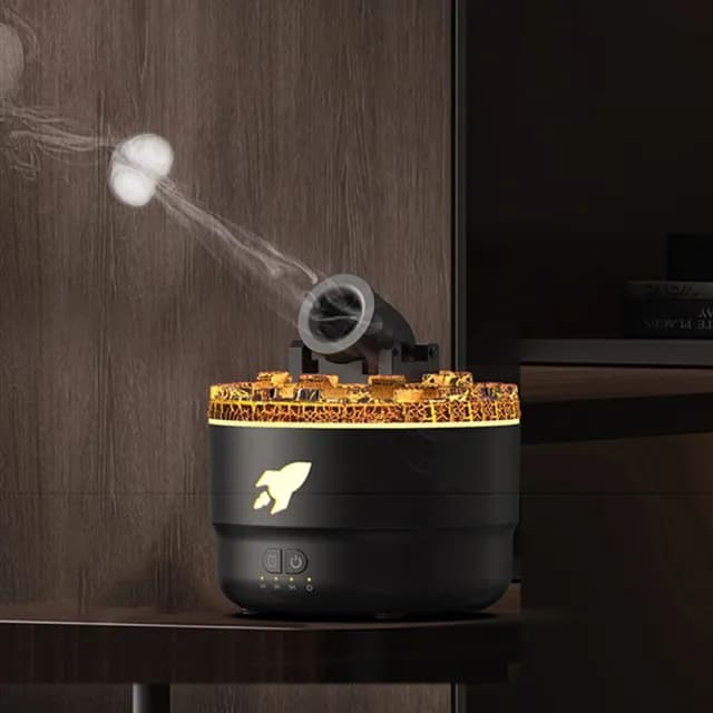 【Redbox】仿真熔岩裂紋砲台香薰機(擴香器)