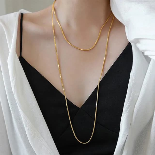 【MoonDy】飾品 項鍊 女生項鍊 s925純銀 長項鍊 毛衣鍊 長鍊 百搭 女生禮物 氣質項鍊 純銀項鍊