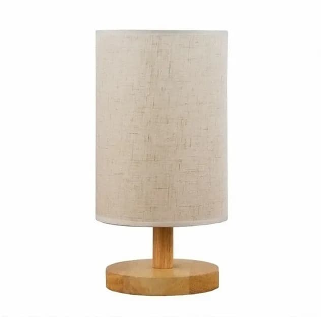 【生活小集】日式床頭燈 大型圓筒款 附LED燈泡(BSMI認證 小夜燈 日式燈 交換禮物 裝飾燈 氣氛燈)