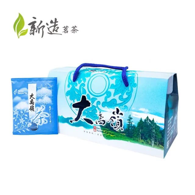 【新造茗茶】台灣 大禹嶺 高山 清心烏龍 茶包伴手禮盒 2.5gx30包