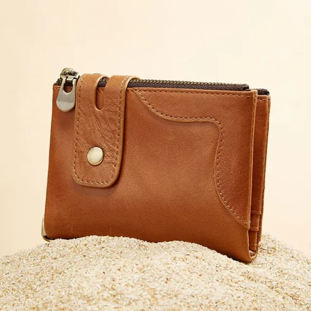 【LEESA】雙11 錢包\多卡位錢包\錢包\短夾\皮夾\防盜刷錢包\短夾\招財錢包\