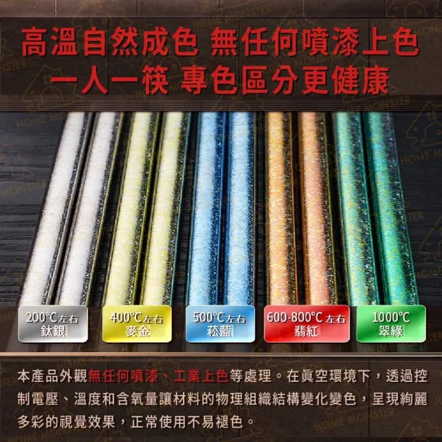 【純鈦99%】5雙鈦晶筷子 純鈦筷子 鈦合金筷子 鈦筷子 鈦餐具 鈦環保餐具 登山餐具 露營餐具 不鏽鋼筷(筷子)