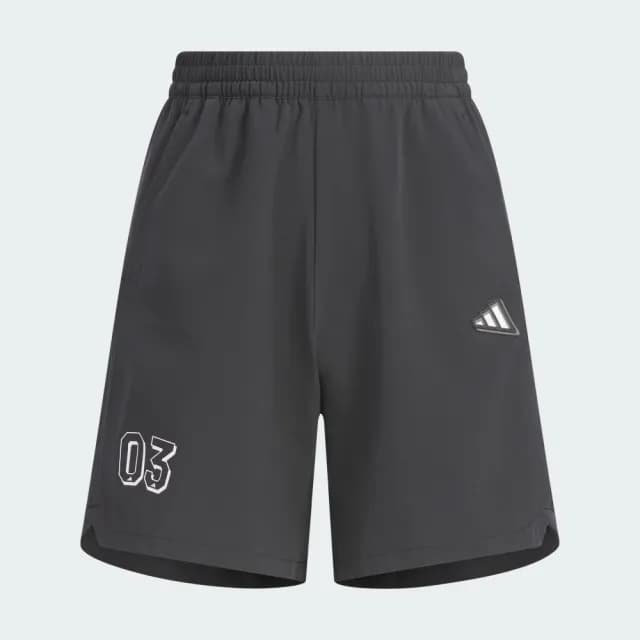 【adidas 愛迪達】SPORTSWEAR 運動短褲 童裝 JM3419