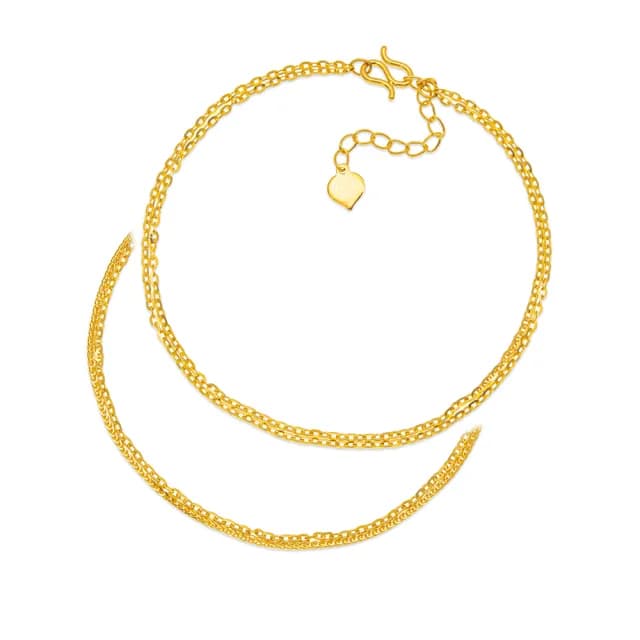 【金瑞利】雙11 黃金手鍊 0.53錢(±1厘)